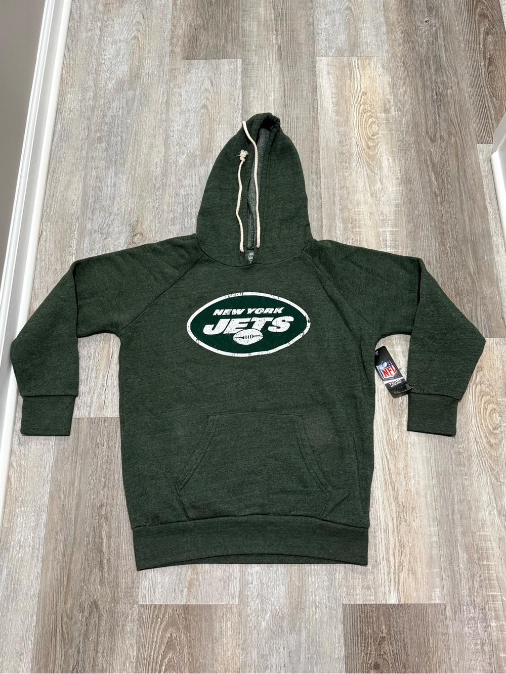 Majestic New York Jets Dark Green Pullover Hoodie